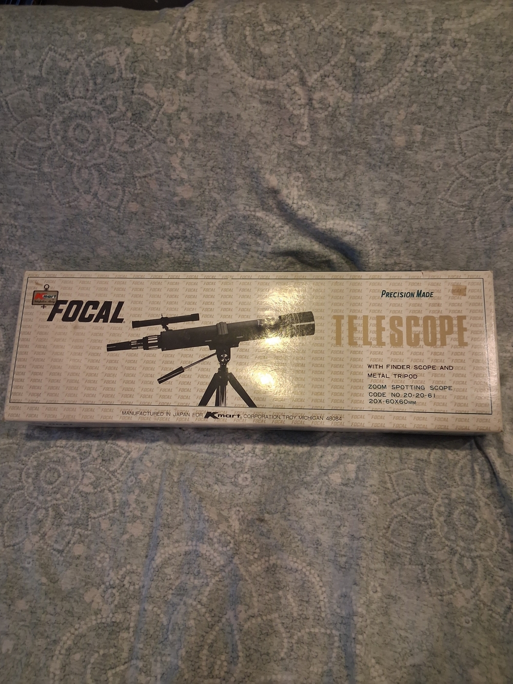20x-60x60mm Black Precision Made Telescope with Tripod